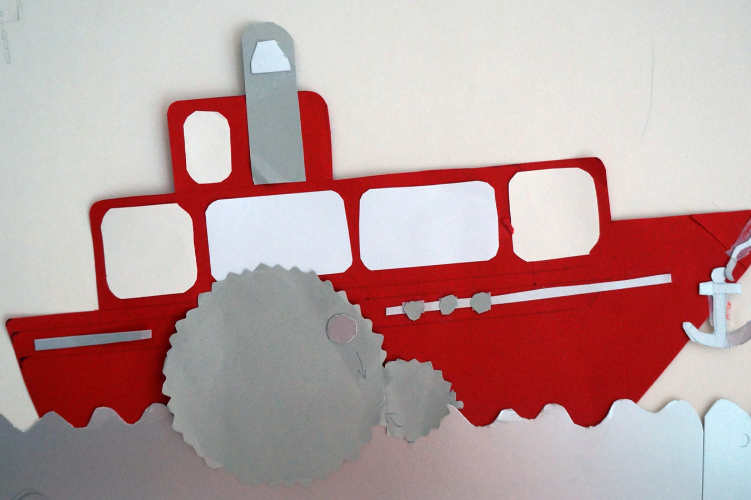 Der erste Entwurf des Activity Boards für Kinder