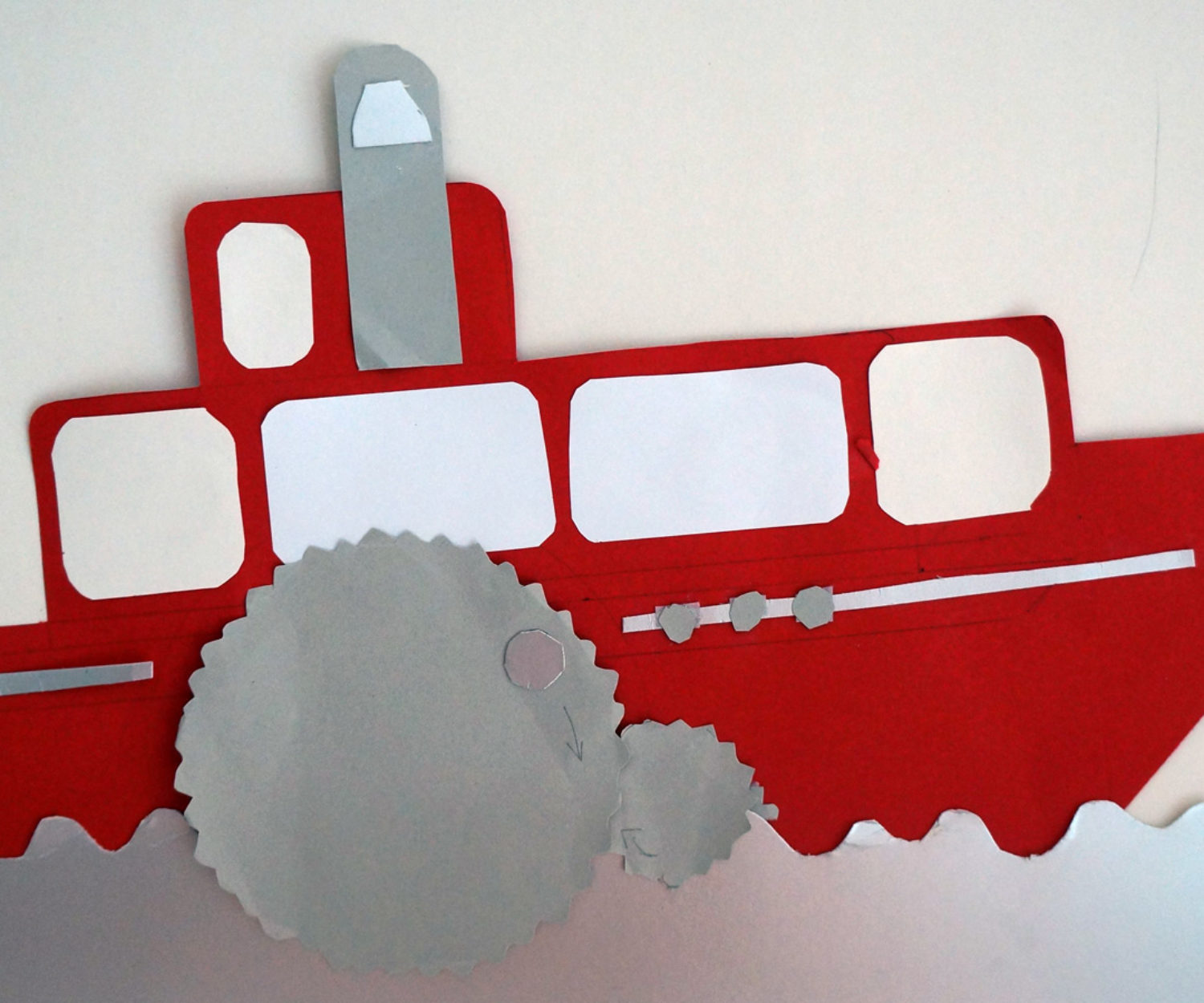 Der erste Entwurf des Activity Boards für Kinder